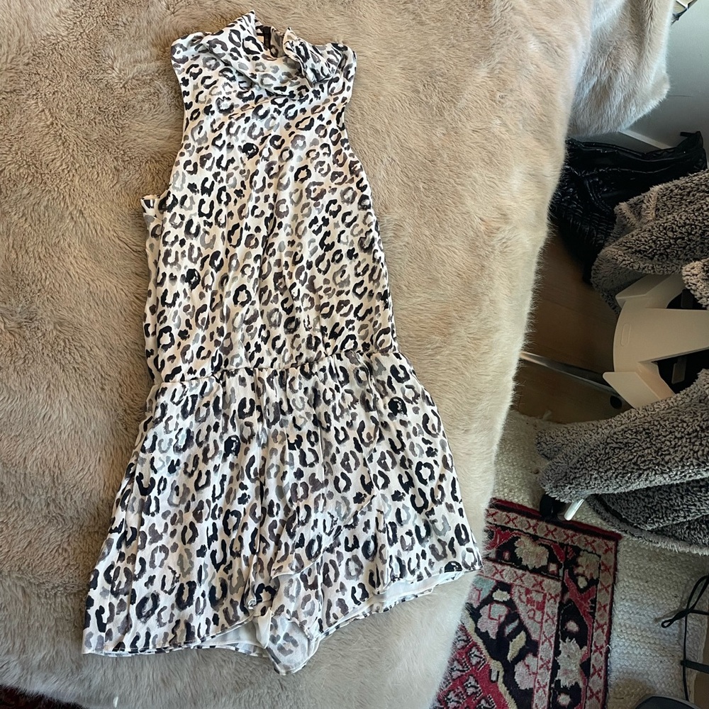 Saylor animal print romper - Sz S